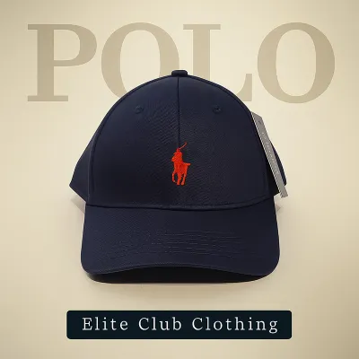Men's Polo Cap (S6) -Navy